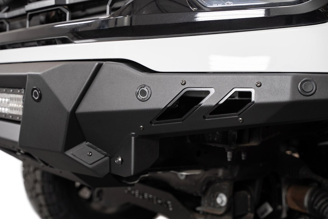 A.desert Des Bumper, Black Label, 3 Piece Design, Direct-Fit, Mounting Hardware Included, Without Bull Bar, Without Winch Mount – F1900305080103