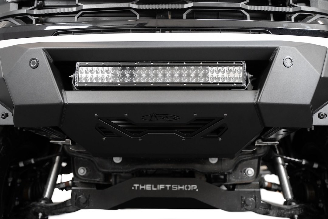 A.desert Des Bumper, Black Label, 3 Piece Design, Direct-Fit, Mounting Hardware Included, Without Bull Bar, Without Winch Mount – F1900305080103