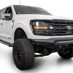 A.desert Des Bumper, Stealth Fighter, One Piece Design, Direct-Fit, Mounting Hardware Included, Without Grille Guard – F1901402860103