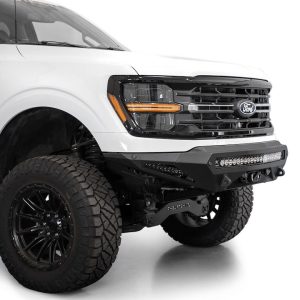 A.desert Des Bumper, Stealth Fighter, One Piece Design, Direct-Fit, Mounting Hardware Included, Without Grille Guard – F1901422860103