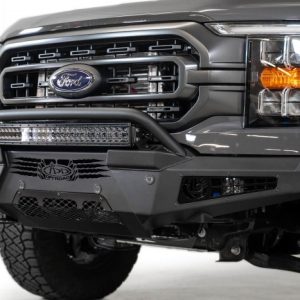A.desert Des Bumper, Honeybadger, One Piece Design, Direct-Fit, Mounting Hardware Included, With Short Bull Bar, Without Winch Mount – F197431040103