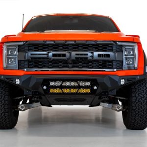 A.desert Des Bumper, Bomber, One Piece Design, Direct-Fit, Mounting Hardware Included, Without Grille Guard, Without Winch Mount – F210012140103