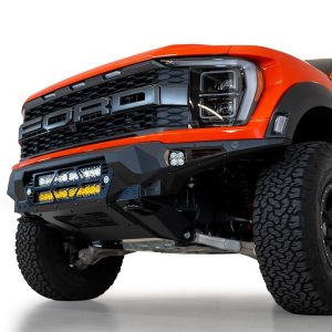 A.desert Des Bumper, Bomber, One Piece Design, Direct-Fit, Mounting Hardware Included, Without Grille Guard, Without Winch Mount – F210012140103