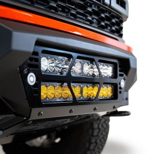 A.desert Des Bumper, Bomber, One Piece Design, Direct-Fit, Mounting Hardware Included, Without Grille Guard, Without Winch Mount – F210012140103