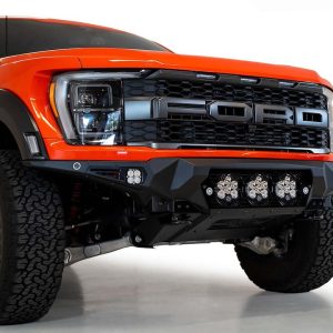 A.desert Des Bumper, Bomber, One Piece Design, Direct-Fit, Mounting Hardware Included, Without Grille Guard, Without Winch Mount – F210014100103