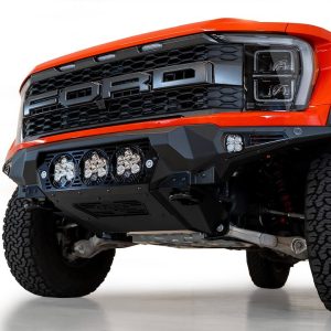 A.desert Des Bumper, Bomber, One Piece Design, Direct-Fit, Mounting Hardware Included, Without Grille Guard, Without Winch Mount – F210014100103