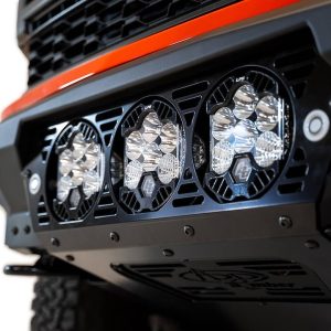 A.desert Des Bumper, Bomber, One Piece Design, Direct-Fit, Mounting Hardware Included, Without Grille Guard, Without Winch Mount – F210014100103