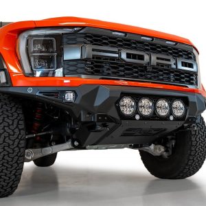 A.desert Des Bumper, Bomber, One Piece Design, Direct-Fit, Mounting Hardware Included, Without Grille Guard, Without Winch Mount – F210014110103