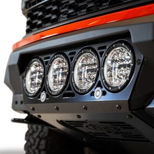 A.desert Des Bumper, Bomber, One Piece Design, Direct-Fit, Mounting Hardware Included, Without Grille Guard, Without Winch Mount – F210014110103