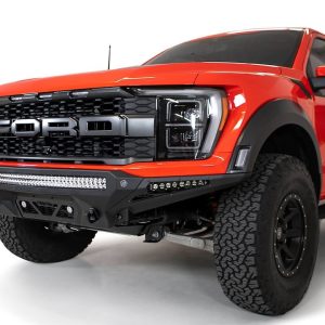 A.desert Des Bumper, Stealth Fighter, One Piece Design, Direct-Fit, Mounting Hardware Included, Without Grille Guard – F210151140103
