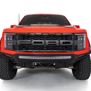 A.desert Des Bumper, Stealth Fighter, One Piece Design, Direct-Fit, Mounting Hardware Included, Without Grille Guard – F210151140103
