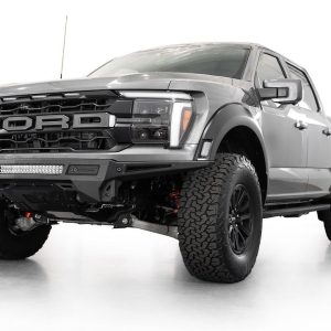 A.desert Des Bumper, Rock Fighter, One Piece Design, Low Profile, Direct-Fit, Mounting Hardware Included, Without Bull Bar – F210185080103