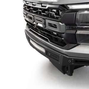 A.desert Des Bumper, Rock Fighter, One Piece Design, Low Profile, Direct-Fit, Mounting Hardware Included, Without Bull Bar – F210185080103