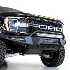 A.desert Des Bumper, Honeybadger, One Piece Design, Direct-Fit, Mounting Hardware Included, With Short Bull Bar, Without Winch Mount – F210221180103