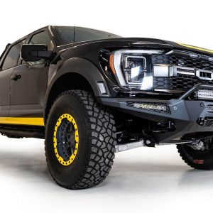 A.desert Des Bumper, Honeybadger, One Piece Design, Direct-Fit, Mounting Hardware Included, With Short Bull Bar, Without Winch Mount – F210221180103