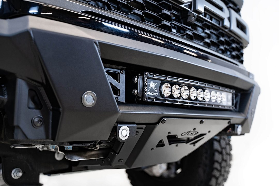 A.desert Des Bumper, Phantom, One Piece Design, Direct-Fit, Low Profile, Mounting Hardware Included, Without Grille Guard – F210263200103