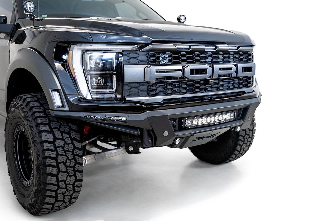 A.desert Des Bumper, Phantom, One Piece Design, Direct-Fit, Low Profile, Mounting Hardware Included, Without Grille Guard – F210263200103