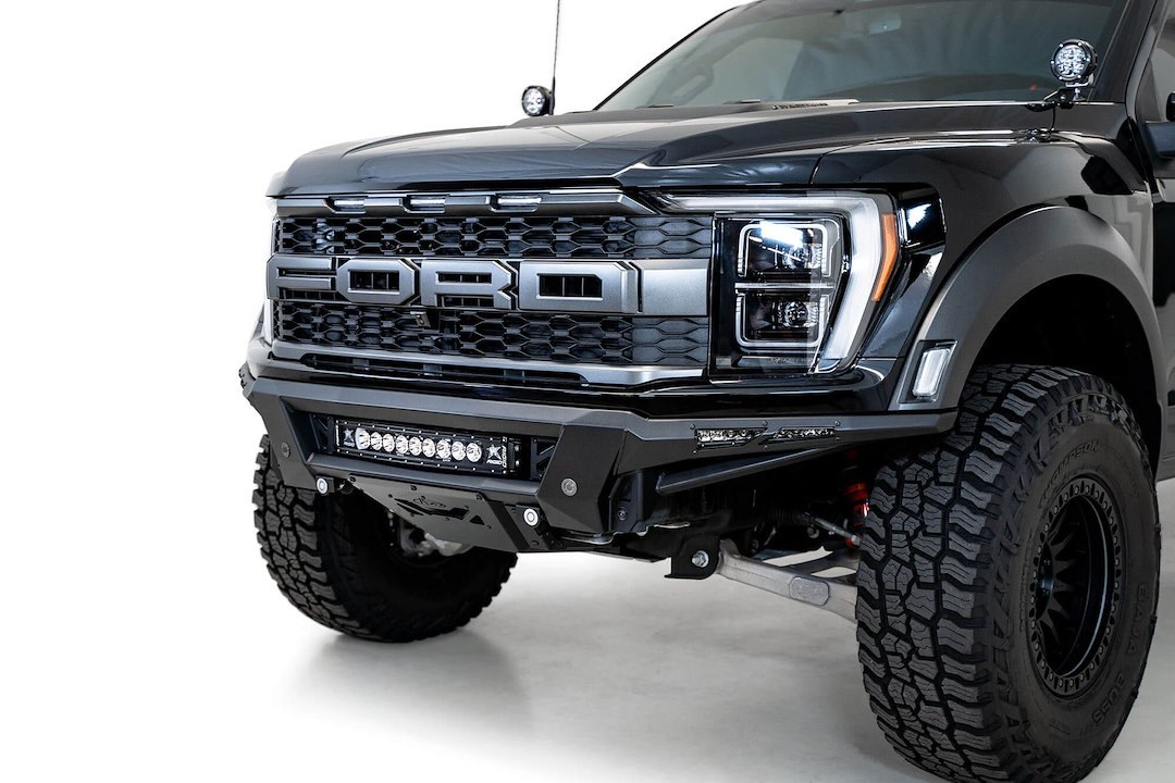 A.desert Des Bumper, Phantom, One Piece Design, Direct-Fit, Low Profile, Mounting Hardware Included, Without Grille Guard – F210263200103