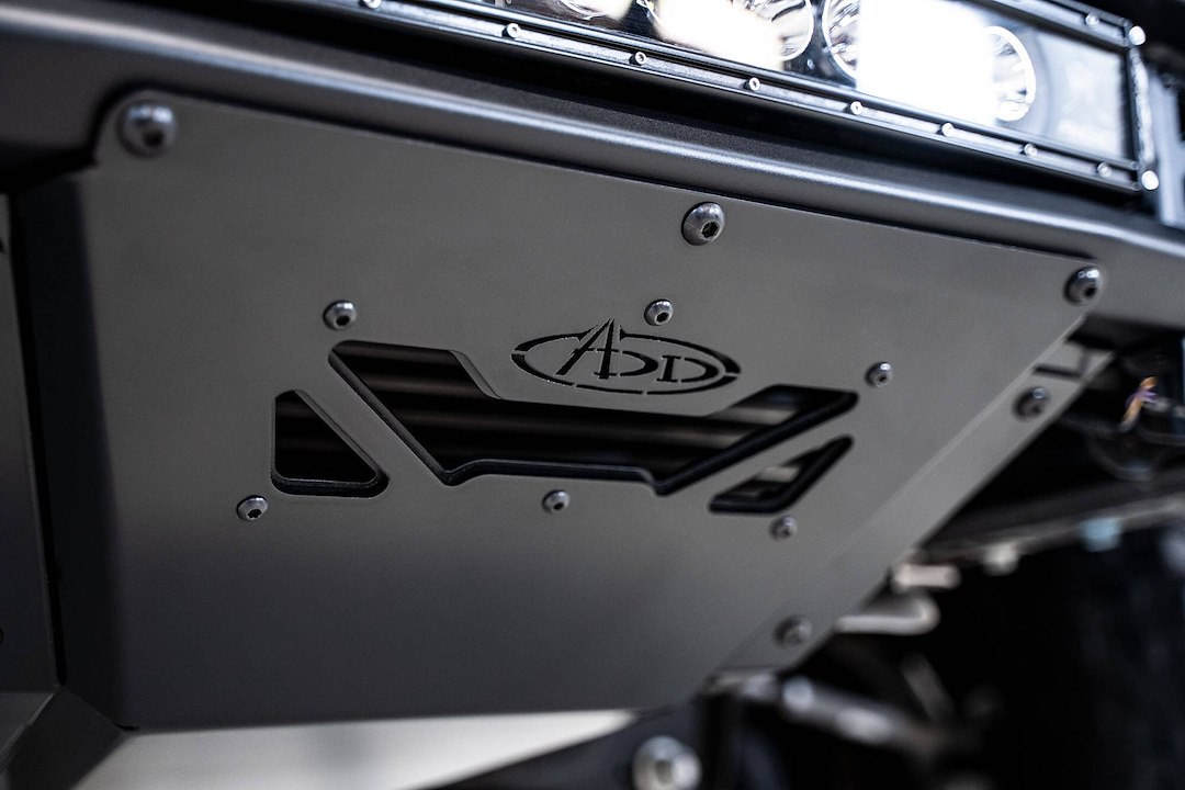 A.desert Des Bumper, Phantom, One Piece Design, Direct-Fit, Low Profile, Mounting Hardware Included, Without Grille Guard – F210263200103
