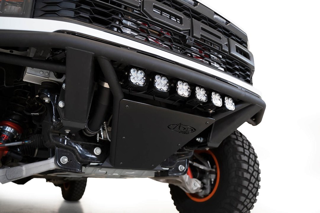 A.desert Des Bumper, Add Pro, One Piece Design, Direct-Fit, Mounting Hardware Included, Without Grille Guard, Without Winch Mount – F218052070103