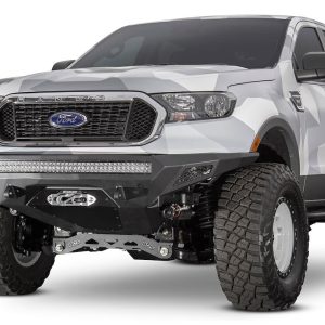 A.desert Des Bumper, Stealth Fighter, One Piece Design, Direct-Fit, Mounting Hardware Included, Without Grille Guard, With Winch Mount – F221423030103
