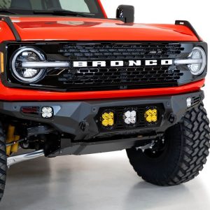 A.desert Des Bumper, Bomber, One Piece Design, Direct-Fit, Mounting Hardware Included, Without Grille Guard, Without Winch Mount – F230194120103