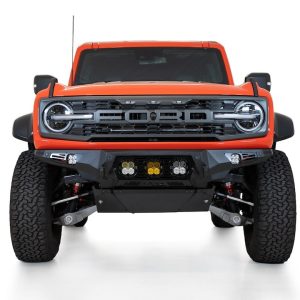 A.desert Des Bumper, Bomber, One Piece Design, Direct-Fit, Mounting Hardware Included, Without Grille Guard, Without Winch Mount – F260014120103