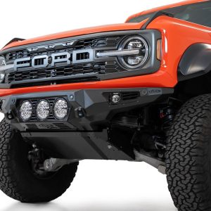 A.desert Des Bumper, Bomber, One Piece Design, Direct-Fit, Mounting Hardware Included, Without Grille Guard, Without Winch Mount – F260014130103