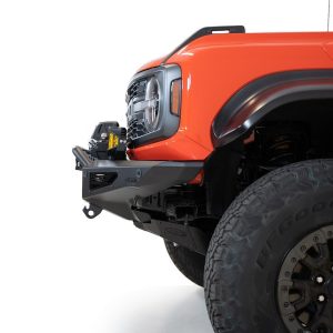 A.desert Des Bumper, Rock Fighter, One Piece Design, Direct-Fit, Mounting Hardware Included, With Bull Bar, With Winch Mount – F260181060103