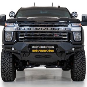 A.desert Des Bumper, Bomber, One Piece Design, Direct-Fit, Mounting Hardware Included, Without Grille Guard, Without Winch Mount – F270012140103