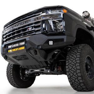 A.desert Des Bumper, Bomber, One Piece Design, Direct-Fit, Mounting Hardware Included, Without Grille Guard, Without Winch Mount – F270012140103