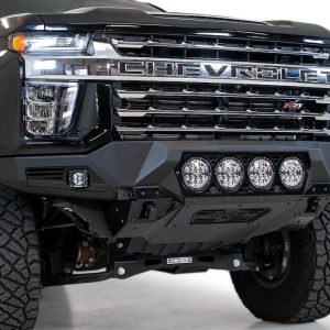A.desert Des Bumper, Bomber, One Piece Design, Direct-Fit, Mounting Hardware Included, Without Grille Guard, Without Winch Mount – F270014110103