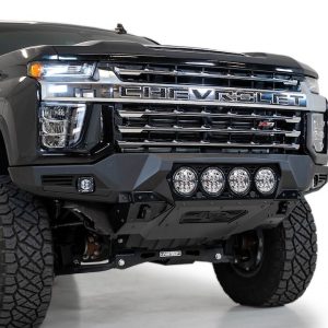 A.desert Des Bumper, Bomber, One Piece Design, Direct-Fit, Mounting Hardware Included, Without Grille Guard, Without Winch Mount – F270014110103