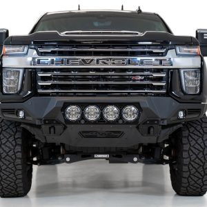 A.desert Des Bumper, Bomber, One Piece Design, Direct-Fit, Mounting Hardware Included, Without Grille Guard, Without Winch Mount – F270014110103