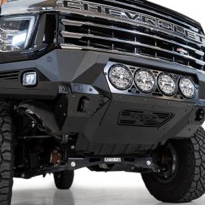 A.desert Des Bumper, Bomber, One Piece Design, Direct-Fit, Mounting Hardware Included, Without Grille Guard, Without Winch Mount – F270014110103