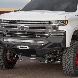 A.desert Des Bumper, Stealth Fighter, One Piece Design, Direct-Fit, Mounting Hardware Included, With Short Grille Guard – F441423030103