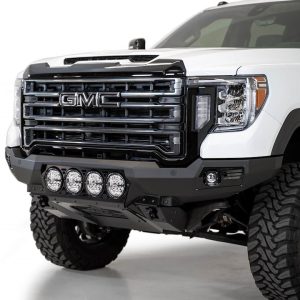 A.desert Des Bumper, Bomber, One Piece Design, Direct-Fit, Mounting Hardware Included, Without Grille Guard, Without Winch Mount – F460014110103