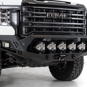 A.desert Des Bumper, Bomber, One Piece Design, Direct-Fit, Mounting Hardware Included, Without Grille Guard, Without Winch Mount – F460053500103