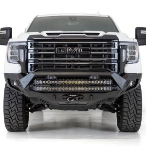A.desert Des Bumper, Bomber, One Piece Design, Direct-Fit, Mounting Hardware Included, Without Grille Guard, Without Winch Mount – F460053500103
