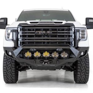 A.desert Des Bumper, Bomber, One Piece Design, Direct-Fit, Mounting Hardware Included, Without Grille Guard, Without Winch Mount – F460053500103
