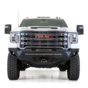 A.desert Des Bumper, Stealth Fighter, One Piece Design, Direct-Fit, Mounting Hardware Included, Without Grille Guard, With Winch Mount – F461403030103