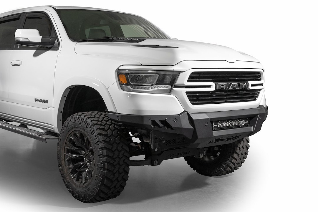A.desert Des Bumper, Black Label, 3 Piece Design, Direct-Fit, Mounting Hardware Included, Without Bull Bar, Without Winch Mount – F550305080103