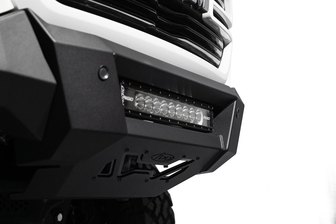 A.desert Des Bumper, Black Label, 3 Piece Design, Direct-Fit, Mounting Hardware Included, Without Bull Bar, Without Winch Mount – F550305080103