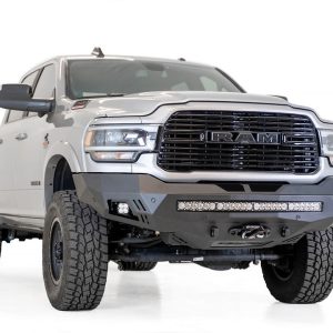 A.desert Des Bumper, Stealth Fighter, One Piece Design, Direct-Fit, Mounting Hardware Included, Without Grille Guard, With Winch Mount – F561423030103