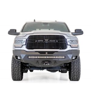 A.desert Des Bumper, Stealth Fighter, One Piece Design, Direct-Fit, Mounting Hardware Included, Without Grille Guard, With Winch Mount – F561423030103