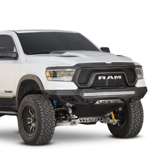 A.desert Des Bumper, Stealth Fighter, One Piece Design, Direct-Fit, Mounting Hardware Included, Without Grille Guard – F611402770103