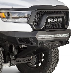 A.desert Des Bumper, Stealth Fighter, One Piece Design, Direct-Fit, Mounting Hardware Included, Without Grille Guard – F611402770103