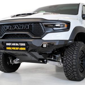 A.desert Des Bumper, Bomber, One Piece Design, Direct-Fit, Mounting Hardware Included, Without Grille Guard, Without Winch Mount – F620012140103