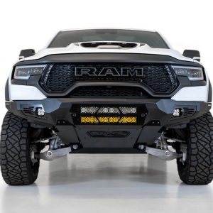 A.desert Des Bumper, Bomber, One Piece Design, Direct-Fit, Mounting Hardware Included, Without Grille Guard, Without Winch Mount – F620012140103