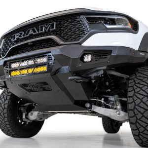 A.desert Des Bumper, Bomber, One Piece Design, Direct-Fit, Mounting Hardware Included, Without Grille Guard, Without Winch Mount – F620012140103